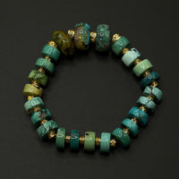 Turquoise Bracelet (原矿绿松石手串)