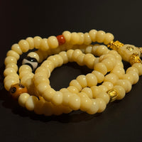 108 Da Chang Beads Bracelet – Handcrafted from Camel Bone