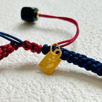 Three-eyed Dzi bead Bracelet