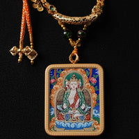 Mahavairocana Buddha Thangka Over Cloth