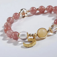 Strawberry Quartz Bracelet