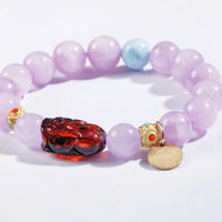 Kunzite PiXiu Bracelet