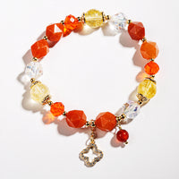 Agate Crystal Bracelet