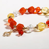 Agate Crystal Bracelet