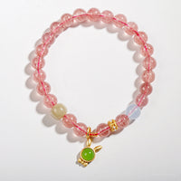 Strawberry Quartz Bracelet