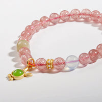 Strawberry Quartz Bracelet