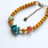 Amber Turquoise bracelet