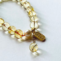 Citrine bracelet