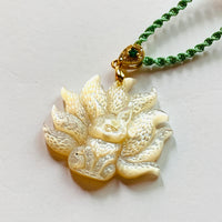 White shell phoenix nine pendant