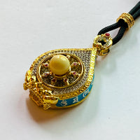 Amber Ghau Prayer Box Necklace