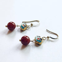 SouthRed Agate Wishful Eardrop