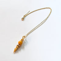 Amber Vajra Women's Pendant