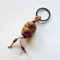 Pixiu Peachwood Keychain(貔貅)