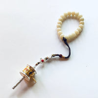 Tibetan silver prayer wheel(转经筒)