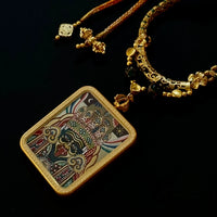 Zakilam Thangka Pendant(扎基拉姆唐卡佛牌)