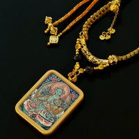 Bodhisattva Green Tara Thangka(绿度母唐卡佛牌)