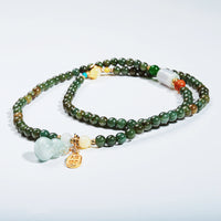Hetian Jade Beads Bracelet