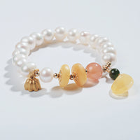 Pearl Amber Bracelet