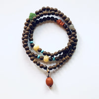 Four Circles Buddha Beads Bracelet