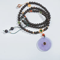 Green Tara Heart Mantra Design Necklace