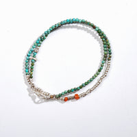 Two-Circle Turquoise Bracelet