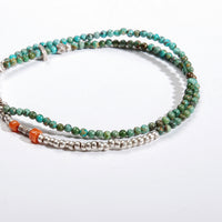 Two-Circle Turquoise Bracelet