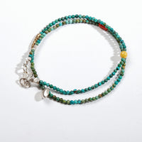 Two-Circle Turquoise Bracelet