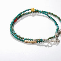 Two-Circle Turquoise Bracelet