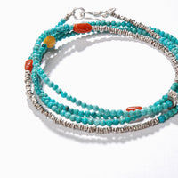 Turquoise Four-Circle Bracelet