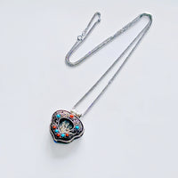 Elephant God 925 Silver Chain Ghau Box Pendant