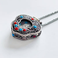 Elephant God 925 Silver Chain Ghau Box Pendant