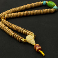 Star and Moon 108 prayer beads(泥鳅背星月菩提)