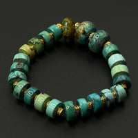 Turquoise Bracelet (原矿绿松石手串)