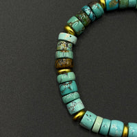 Turquoise Bracelet (原矿绿松石手串)
