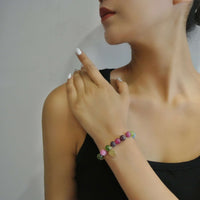 Colored Gemstone Bracelet