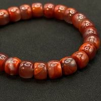 Southred Agate Bracelet (牛血火焰红南红手串)
