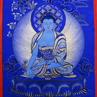 Small Thangka Medicine Buddha