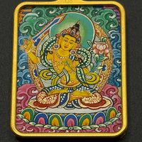 Manjushri Bodhisattva Thangka (文殊菩萨唐卡)