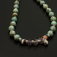 Turquoise Necklace(原矿绿松石项链)