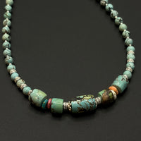 Turquoise Necklace(原矿绿松石项链)