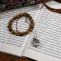 Zashi Lhamo Silver Ghau Prayer Box