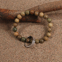 Green Tara Mantra Ring