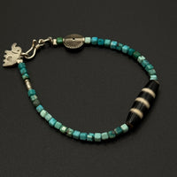 Turquoise Single-Strand Medicine Buddha Bracelet