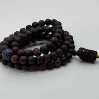 108 Rosewood prayer beads &Green Tara & Lacquer Bead (降真香108颗&绿度母&大漆珠)