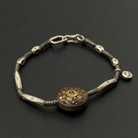 Silver Chain Mandala Bracelet