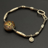 Silver Chain Mandala Bracelet