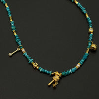 Turquoise Necklace (原矿绿松石随型项链)