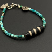 Turquoise Single-Strand Medicine Buddha Bracelet