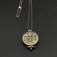 Silver Eight Auspicious Symbols Ghau Box