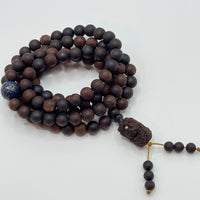 108 Rosewood prayer beads &Green Tara & Lacquer Bead (降真香108颗&绿度母&大漆珠)